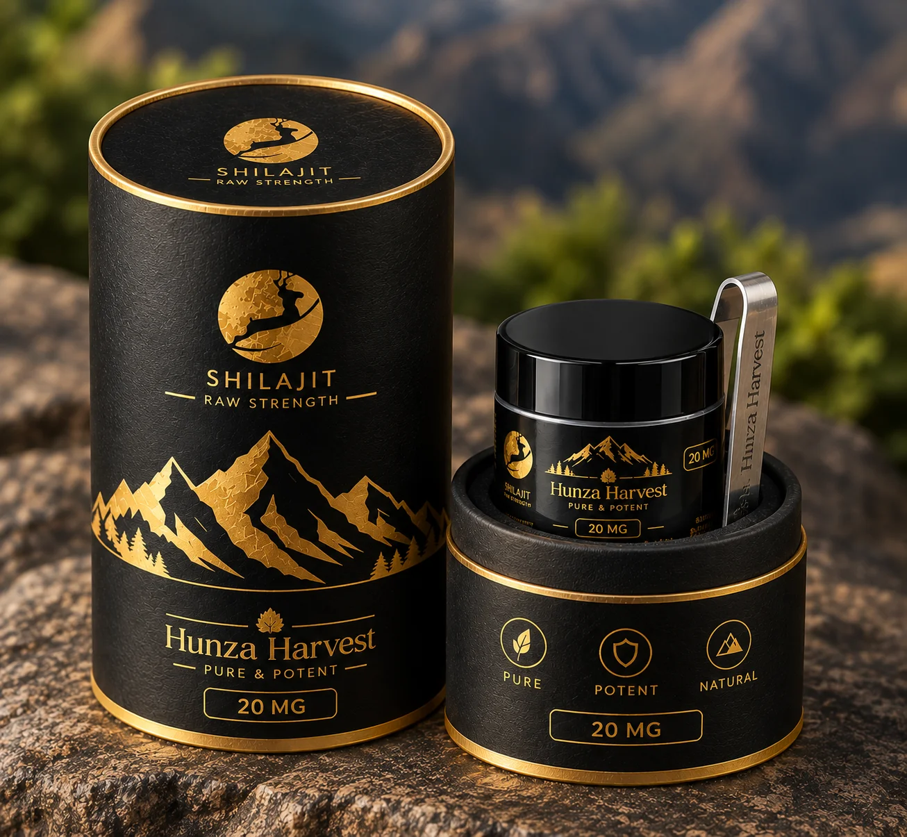 Himalayan Shilajit Resin (20MG)