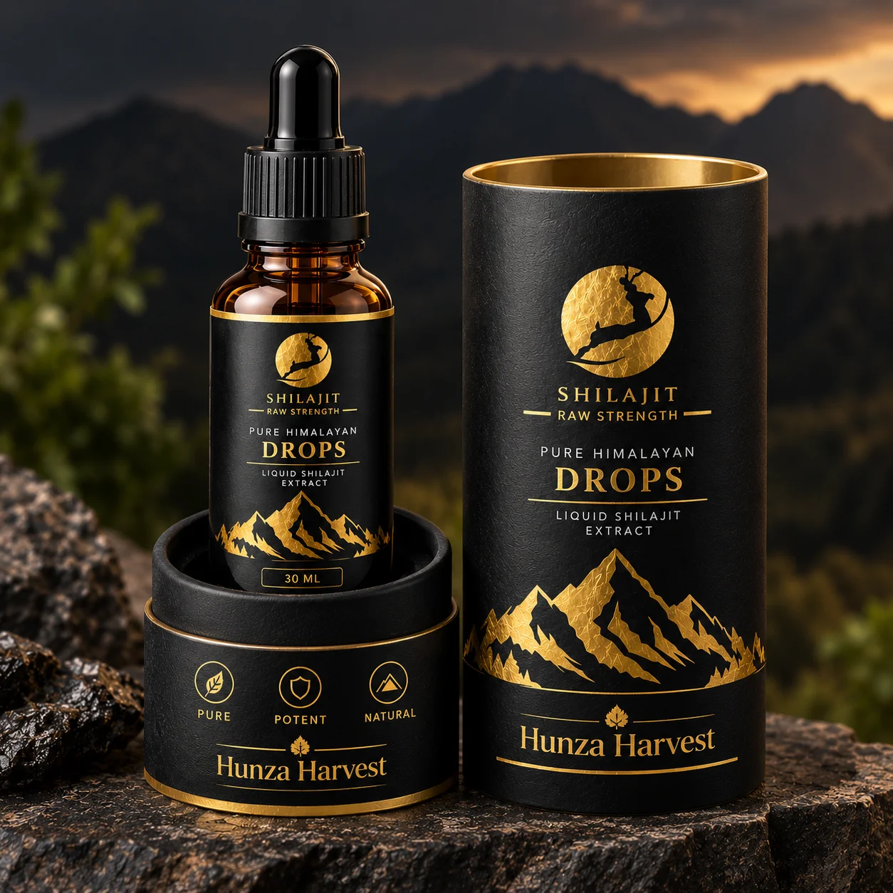 Himalayan Shilajit Drops (30ML)